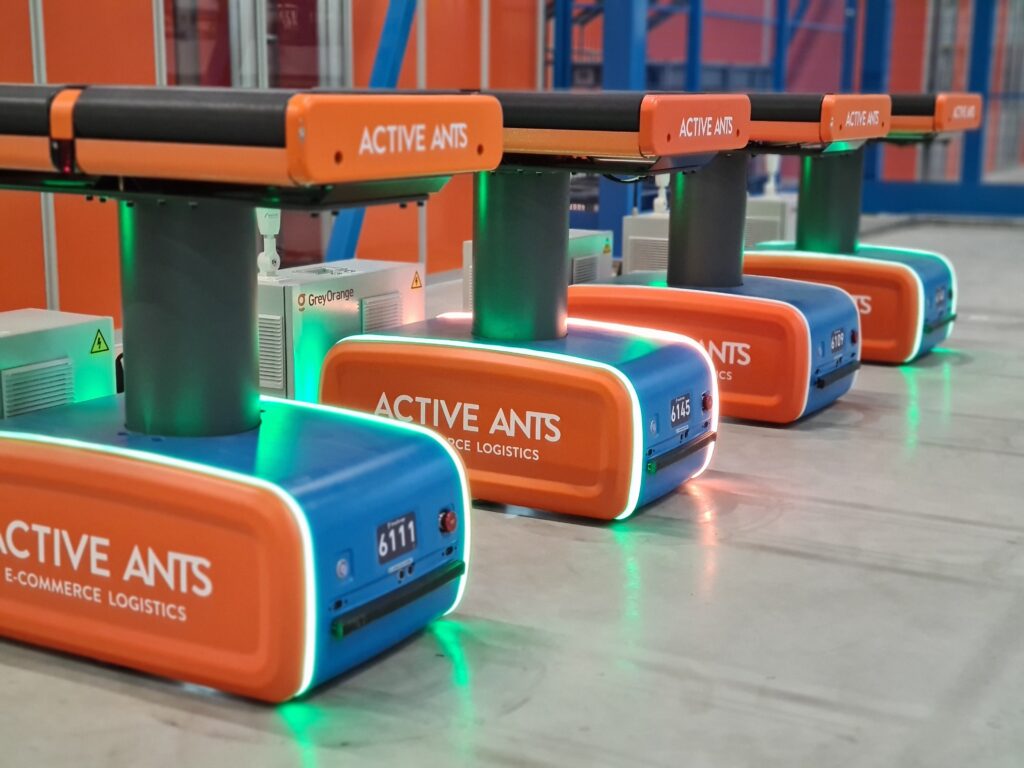 Gewrappde active ants